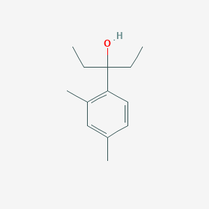 molecular formula C13H20O B7875369 3-(2,4-Dimethylphenyl)-3-pentanol 