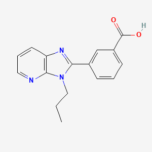 3-(3-propyl-3H-imidazo[4,5-b]pyridin-2-yl)benzoic acid