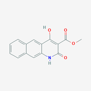 Methyl 4-hydroxy-2-oxo-1,2-dihydrobenzo[g]quinoline-3-carboxylate