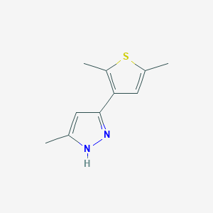 5-(2,5-dimethylthien-3-yl)-3-methyl-1H-pyrazole