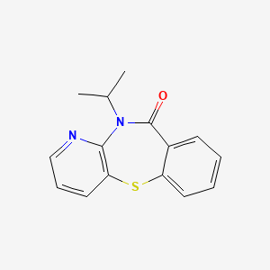 molecular formula C15H14N2OS B7876268 11-isopropylpyrido[3,2-b][1,4]benzothiazepin-10(11H)-one 