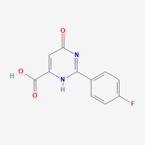 molecular formula C11H7FN2O3 B7876521 CID 53215136 