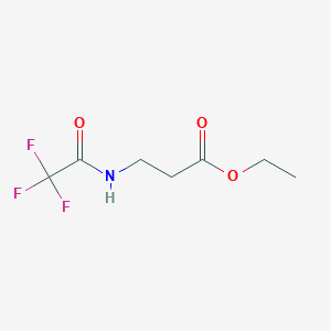 molecular formula C7H10F3NO3 B7876566 Ethyl 3-(trifluoroacetamido)propanoate 