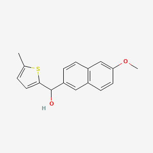 (6-Methoxynaphthalen-2-yl)(5-methylthiophen-2-yl)methanol