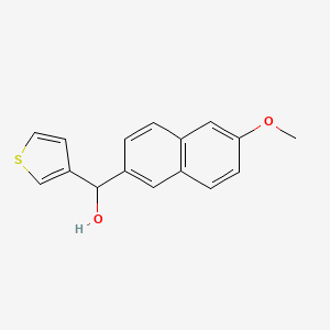 (6-Methoxynaphthalen-2-yl)(thiophen-3-yl)methanol