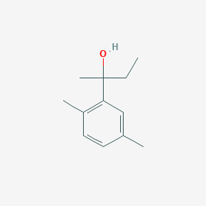 molecular formula C12H18O B7876621 2-(2,5-Dimethylphenyl)-2-butanol 
