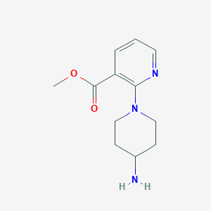Methyl 2-(4-aminopiperidin-1-yl)nicotinate
