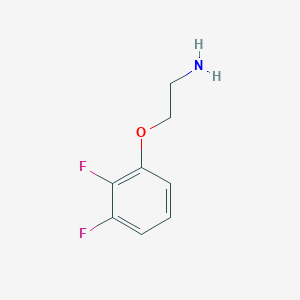 molecular formula C8H9F2NO B7876651 2-(2,3-Difluorophenoxy)ethan-1-amine 