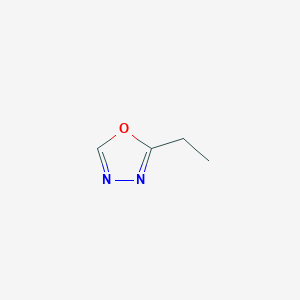 molecular formula C4H6N2O B078769 2-Ethyl-1,3,4-oxadiazole CAS No. 13148-61-3