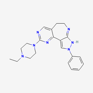 molecular formula C21H25N7 B7877297 CID 50742677 