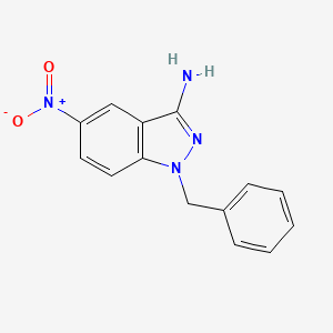 1-benzyl-5-nitro-1H-indazol-3-amine