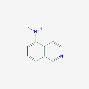 molecular formula C10H10N2 B7877438 N-methylisoquinolin-5-amine 
