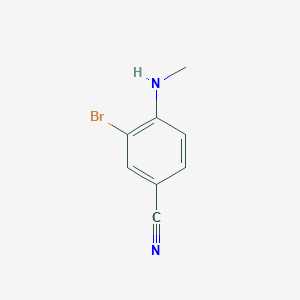 3-Bromo-4-(methylamino)benzonitrile