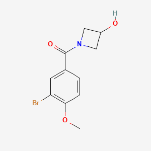 1-(3-Bromo-4-methoxybenzoyl)azetidin-3-ol