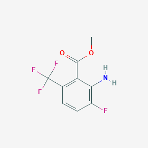 Methyl 2-amino-3-fluoro-6-(trifluoromethyl)benzoate