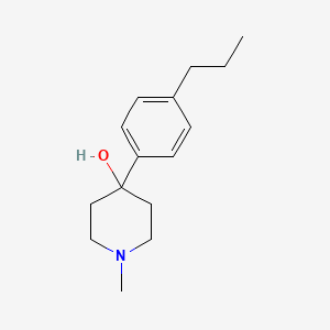 4-Hydroxy-4-(4-N-propylphenyl)-1-methylpiperidine