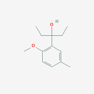 3-(2-Methoxy-5-methylphenyl)-3-pentanol