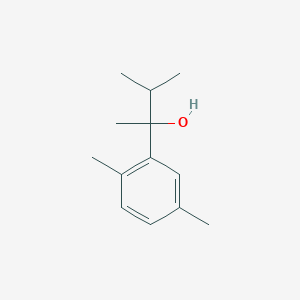 molecular formula C13H20O B7877718 2-(2,5-Dimethylphenyl)-3-methyl-butan-2-ol CAS No. 100532-14-7