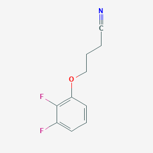 molecular formula C10H9F2NO B7877737 4-(2,3-Difluoro-phenoxy)butanenitrile 