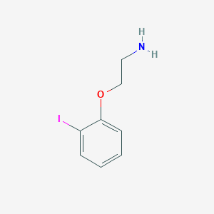 molecular formula C8H10INO B7877866 2-(2-Iodophenoxy)ethan-1-amine 