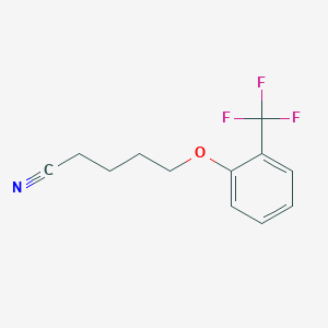 5-[2-(Trifluoromethyl)-phenoxy]pentanenitrile