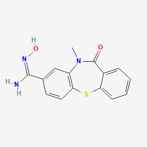 N'-hydroxy-10-methyl-11-oxo-10,11-dihydrodibenzo[b,f][1,4]thiazepine-8-carboximidamide