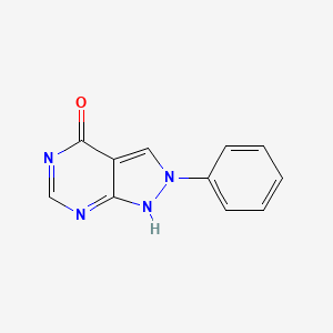 molecular formula C11H8N4O B7878615 CID 44122378 