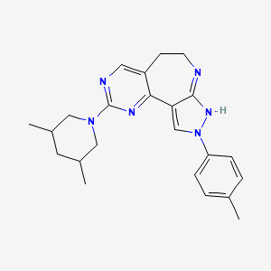 molecular formula C23H28N6 B7878631 CID 44122402 