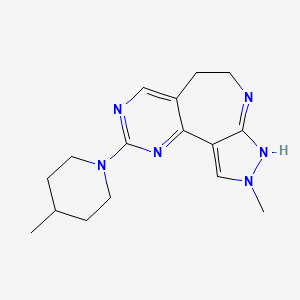 molecular formula C16H22N6 B7878771 CID 50742678 