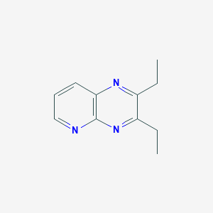 molecular formula C11H13N3 B7878783 2,3-Diethylpyrido[2,3-b]pyrazine 