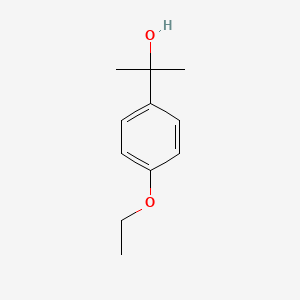 molecular formula C11H16O2 B7878841 2-(4-Ethoxyphenyl)-2-propanol 