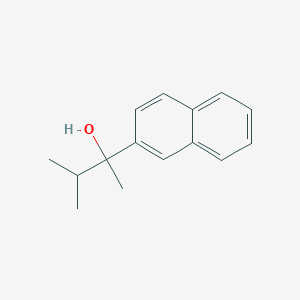 molecular formula C15H18O B7878925 2-(2-Naphthyl)-3-methyl-butan-2-ol CAS No. 194865-21-9
