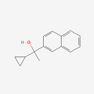 1-Cyclopropyl-1-(naphthalen-2-yl)ethanol