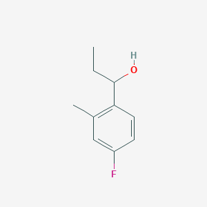 1-(4-Fluoro-2-methylphenyl)propan-1-ol