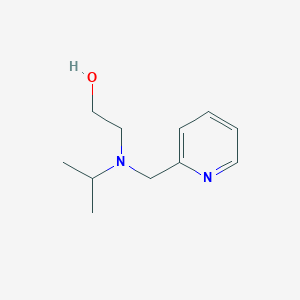 molecular formula C11H18N2O B7879174 2-(Isopropyl-pyridin-2-ylmethyl-amino)-ethanol 