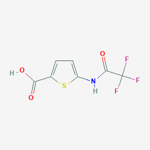 5-(Trifluoroacetamido)thiophene-2-carboxylic acid