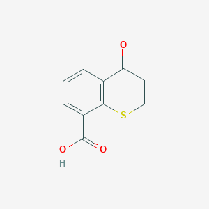 molecular formula C10H8O3S B7879364 4-Oxothiochromane-8-carboxylic acid 
