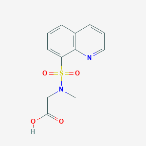 [Methyl-(quinoline-8-sulfonyl)-amino]-acetic acid