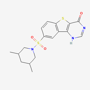 molecular formula C17H19N3O3S2 B7880105 CID 24132227 