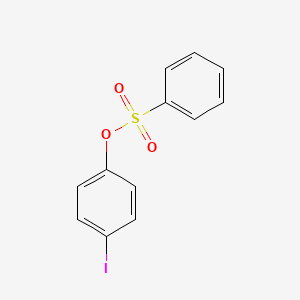 molecular formula C12H9IO3S B7880547 4-Iodophenyl phenylsulfonate CAS No. 408336-17-4