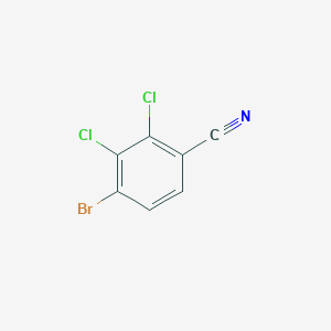 molecular formula C7H2BrCl2N B7880673 4-Bromo-2,3-dichlorobenzonitrile 