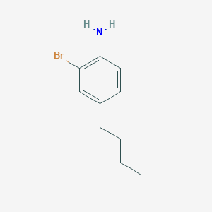 molecular formula C10H14BrN B7880698 2-Bromo-4-butylaniline CAS No. 51605-98-2