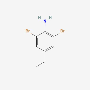 molecular formula C8H9Br2N B7880710 2,6-Dibromo-4-ethylaniline 