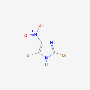molecular formula C3HBr2N3O2 B7880726 CID 80261 