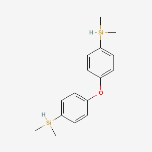 molecular formula C16H22OSi2 B7880929 Bis[4-(dimethylsilyl)phenyl] ether 