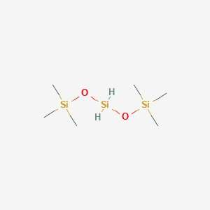 molecular formula C6H20O2Si3 B7880931 2,2,6,6-Tetramethyl-3,5-dioxa-2,4,6-trisilaheptane 