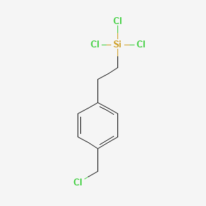 Silane, trichloro[2-[4-(chloromethyl)phenyl]ethyl]-