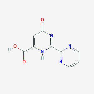 molecular formula C9H6N4O3 B7881167 CID 53396477 