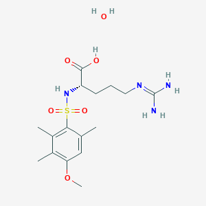 molecular formula C16H28N4O6S B7881218 Mtr-Arg-OH.H2O 