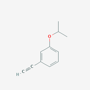 molecular formula C11H12O B7881299 3-iso-Propoxyphenylacetylene 